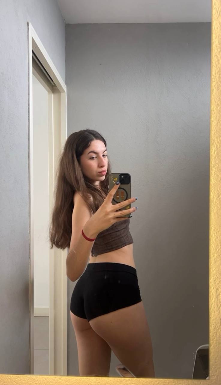 Amber in her underwear in Pretoria