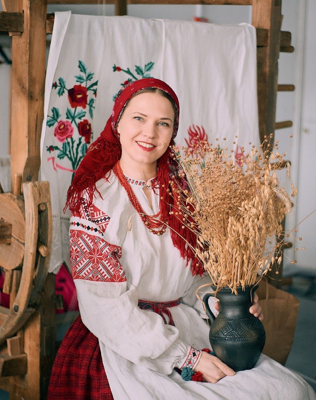Women in Slavic costumes in Pretoria